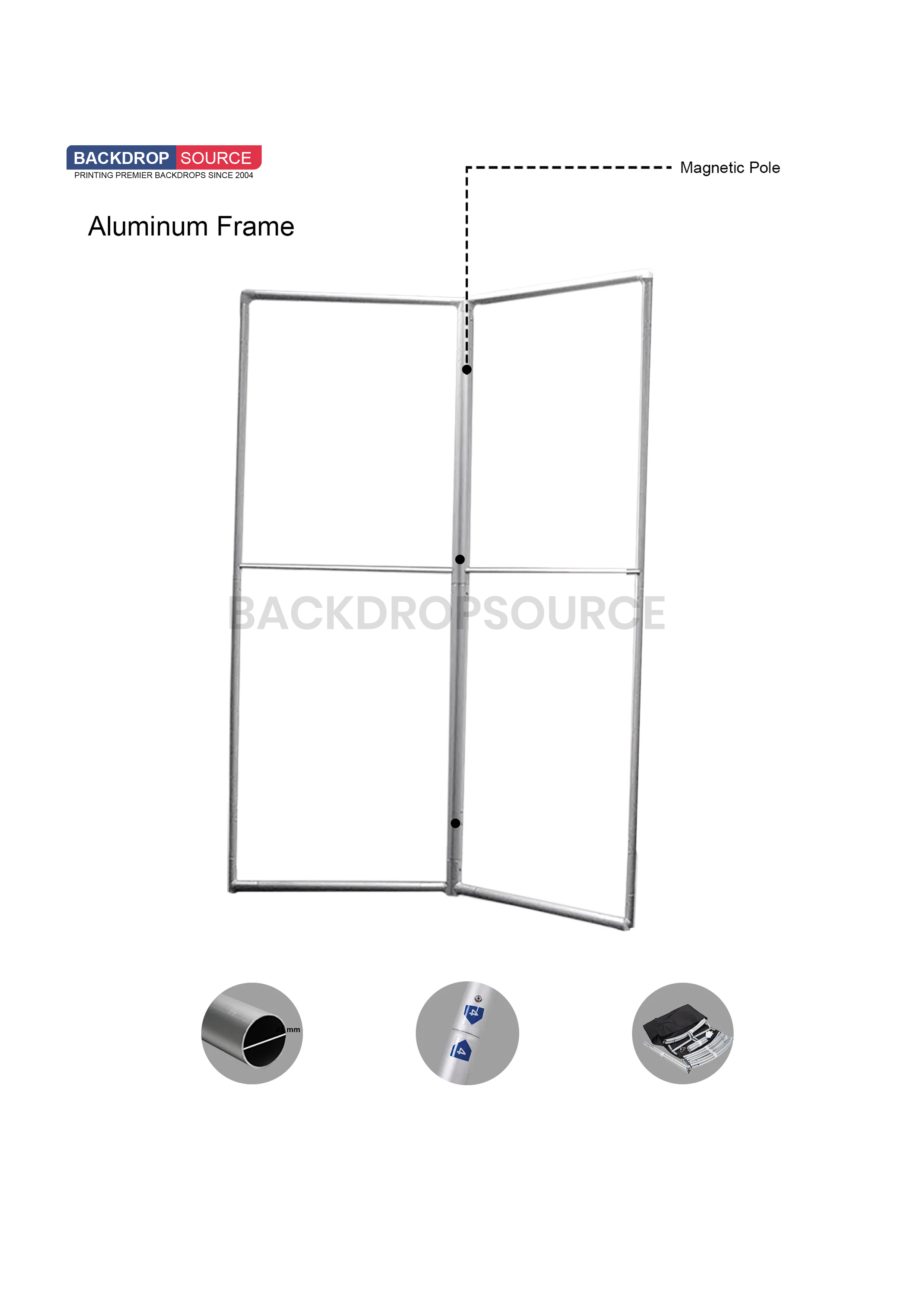 Magnetic Displays - 2 Panel