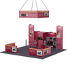 Modular Booth Kits 20ft x 20ft - Model 07