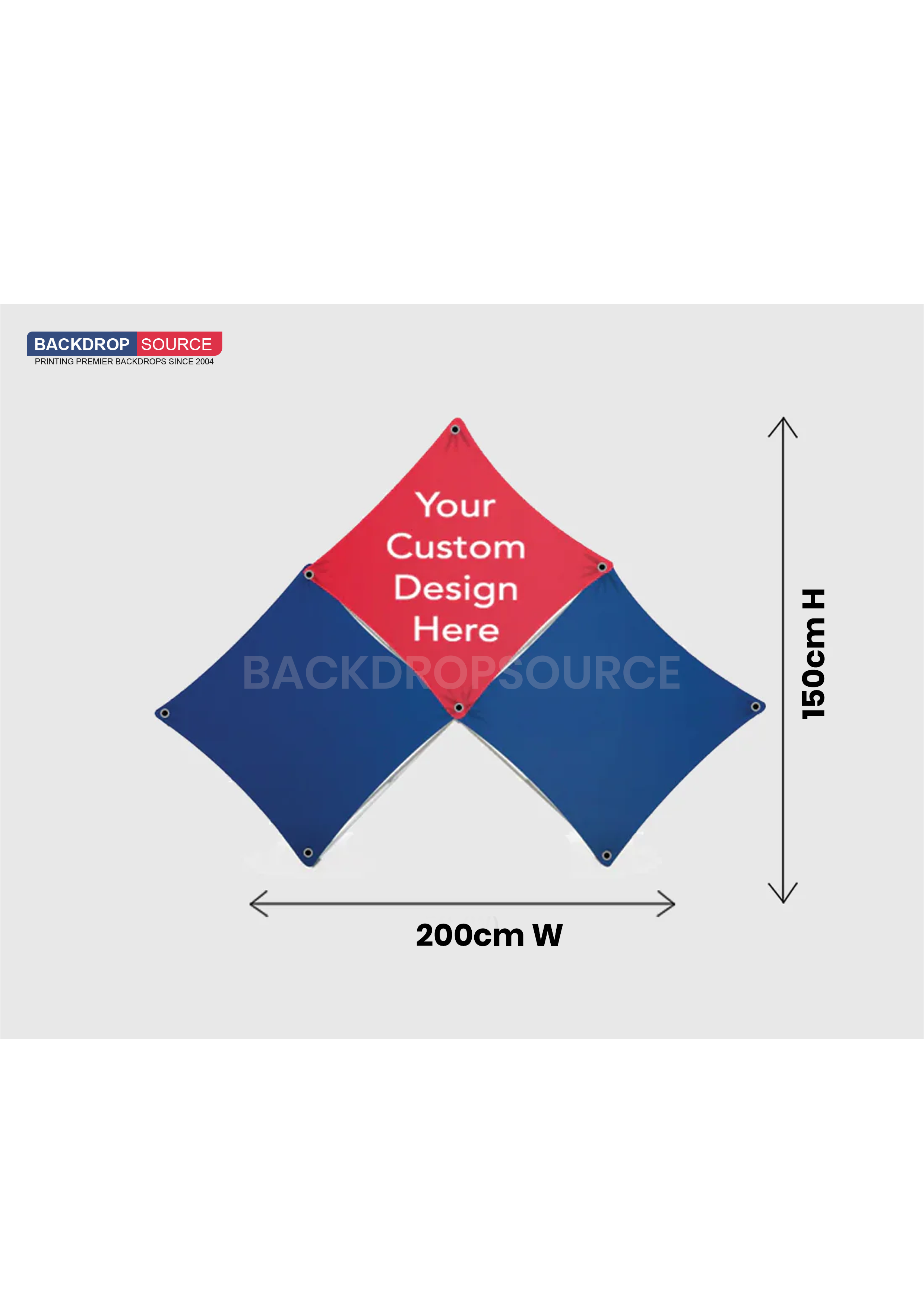 Triangular (small) - Pop Up GeoMetrix Grid Display